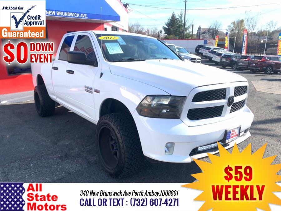 2017 Ram 1500 Express 4x4 Quad Cab 6''4" Box, available for sale in Perth Amboy, New Jersey | All State Motor Inc. Perth Amboy, New Jersey 2017 Ram 1500 Express 4x4 Quad Cab 6''4" Box, available for sale in Perth Amboy, New Jersey | All State Motor Inc. Perth Amboy, New Jersey