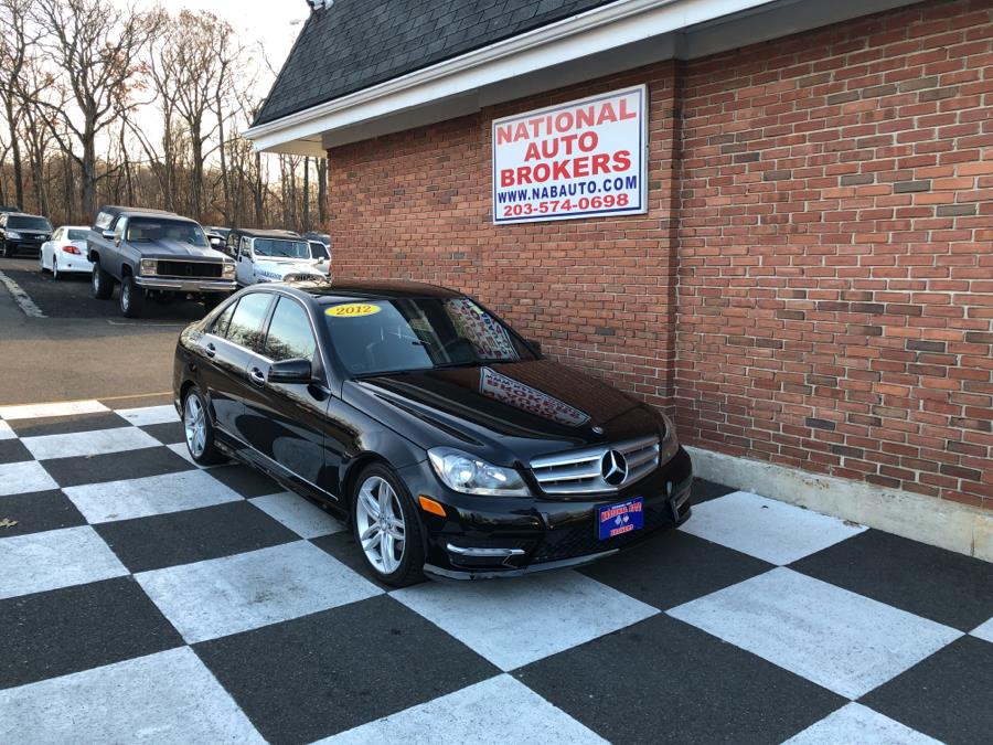 2012 Mercedes-Benz C-Class 4dr Sdn C300 Luxury 4MATIC, available for sale in Waterbury, Connecticut | National Auto Brokers, Inc.. Waterbury, Connecticut