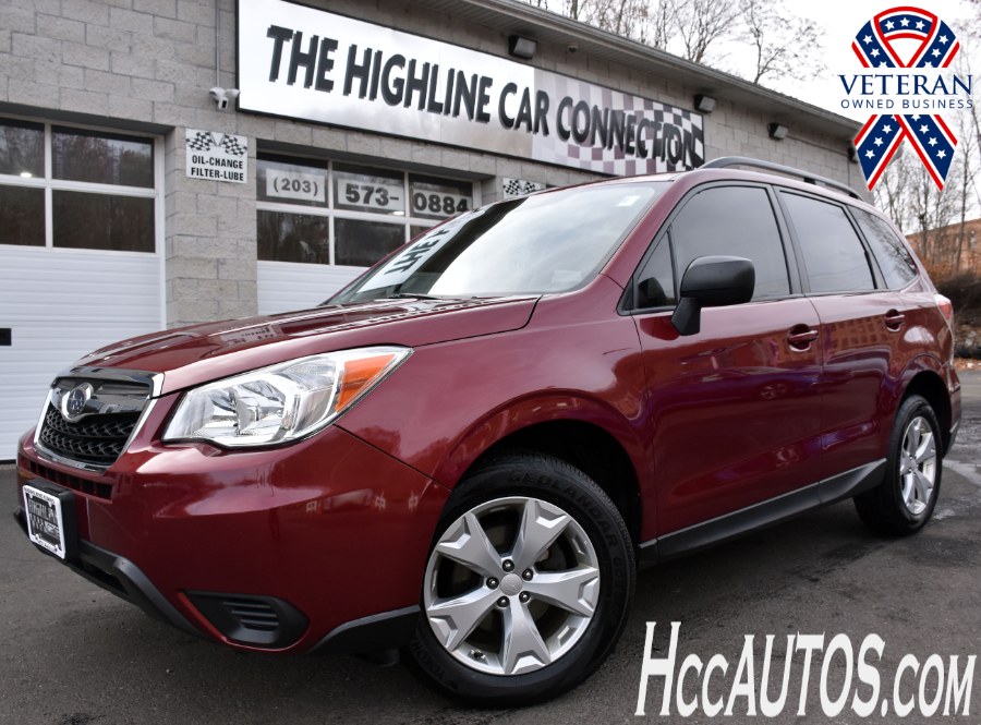 2015 Subaru Forester 4dr Auto 2.5i PZEV, available for sale in Waterbury, Connecticut | Highline Car Connection. Waterbury, Connecticut