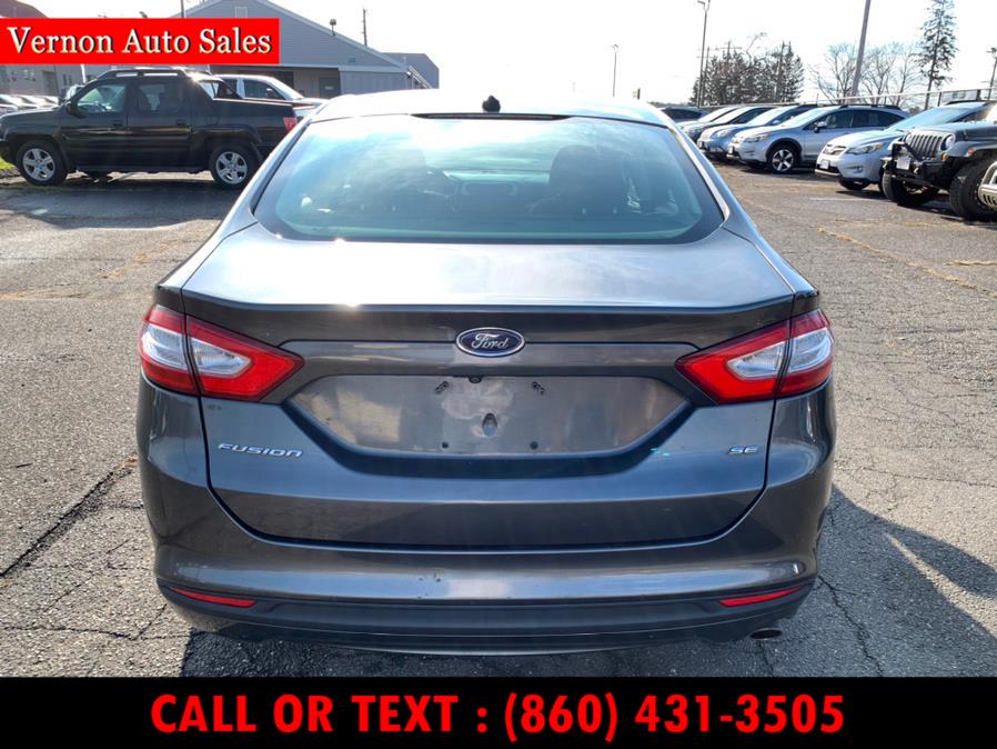 Used Ford Fusion 4dr Sdn SE FWD 2015 | Vernon Auto Sale & Service. Manchester, Connecticut Used Ford Fusion 4dr Sdn SE FWD 2015 | Vernon Auto Sale & Service. Manchester, Connecticut