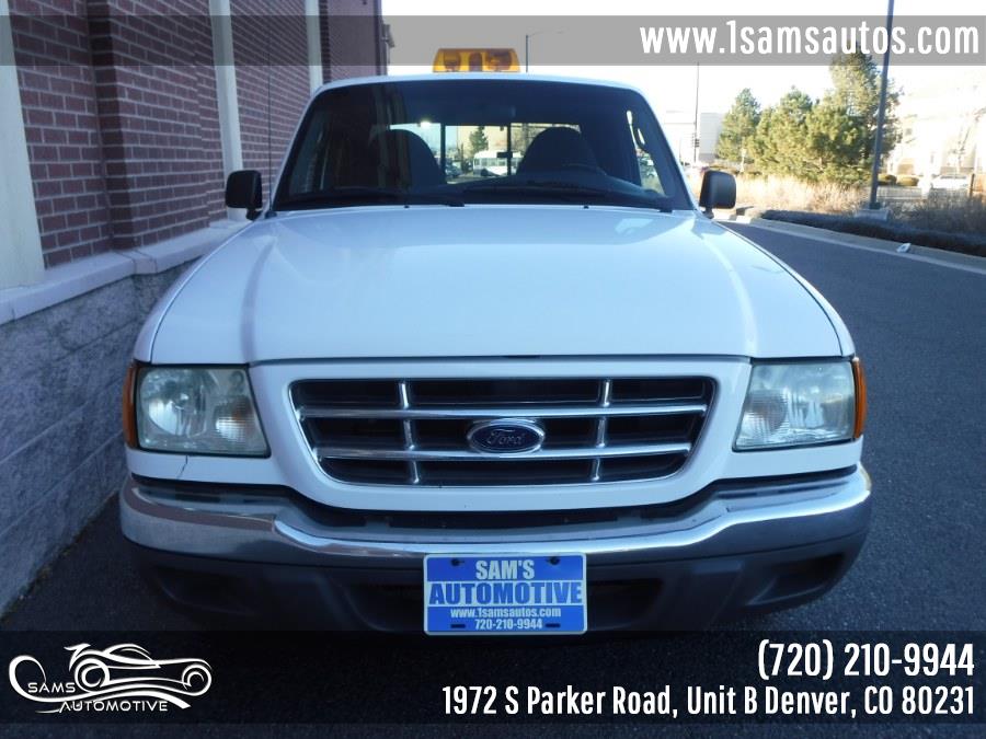 2003 Ford Ranger 2dr Supercab 3.0L XLT, available for sale in Denver, Colorado | Sam's Automotive. Denver, Colorado 2003 Ford Ranger 2dr Supercab 3.0L XLT, available for sale in Denver, Colorado | Sam's Automotive. Denver, Colorado