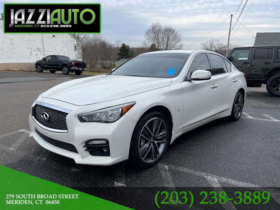 2015 INFINITI Q50 4dr Sdn Sport AWD, available for sale in Meriden, Connecticut | Jazzi Auto Sales LLC. Meriden, Connecticut 2015 INFINITI Q50 4dr Sdn Sport AWD, available for sale in Meriden, Connecticut | Jazzi Auto Sales LLC. Meriden, Connecticut