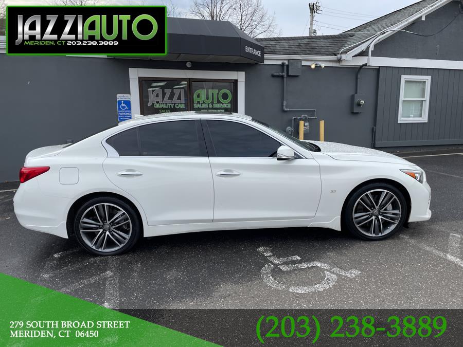 2015 INFINITI Q50 4dr Sdn Sport AWD, available for sale in Meriden, Connecticut | Jazzi Auto Sales LLC. Meriden, Connecticut