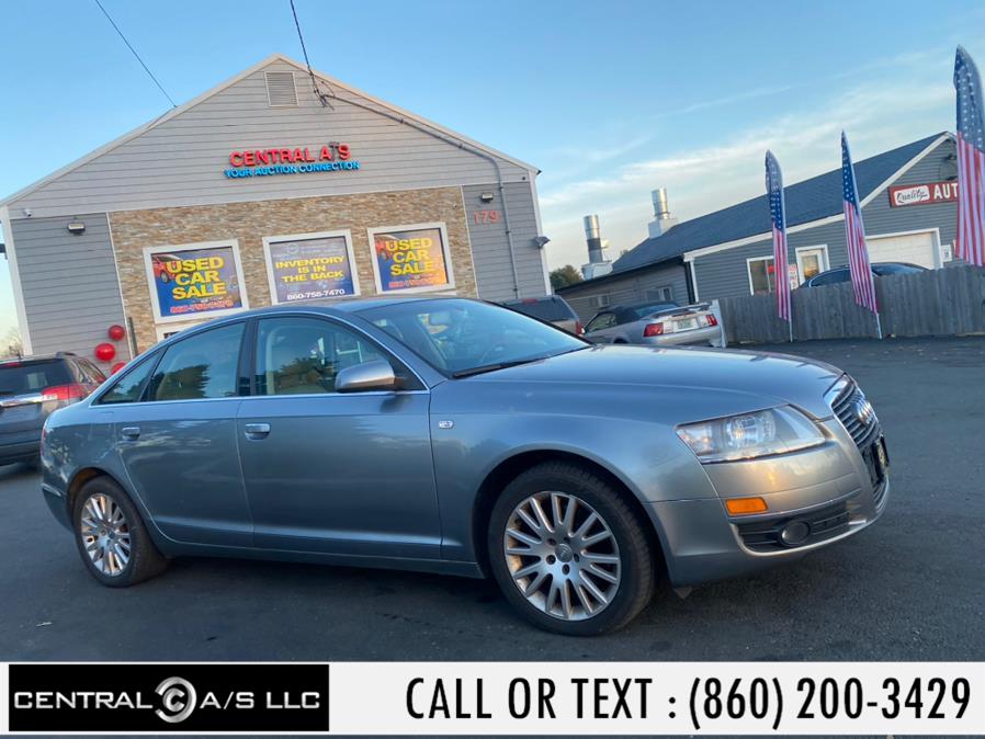 2007 Audi A6 4dr Sdn 3.2L quattro, available for sale in East Windsor, Connecticut | Central A/S LLC. East Windsor, Connecticut 2007 Audi A6 4dr Sdn 3.2L quattro, available for sale in East Windsor, Connecticut | Central A/S LLC. East Windsor, Connecticut