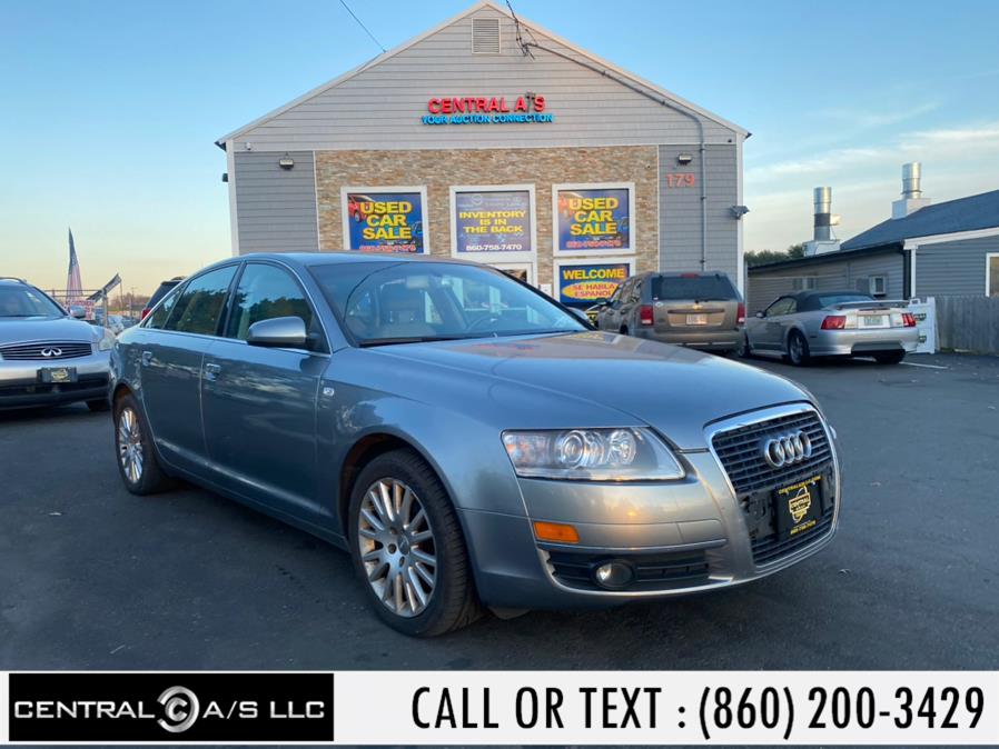 2007 Audi A6 4dr Sdn 3.2L quattro, available for sale in East Windsor, Connecticut | Central A/S LLC. East Windsor, Connecticut 2007 Audi A6 4dr Sdn 3.2L quattro, available for sale in East Windsor, Connecticut | Central A/S LLC. East Windsor, Connecticut
