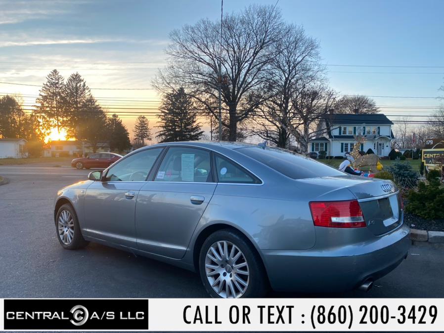 2007 Audi A6 4dr Sdn 3.2L quattro, available for sale in East Windsor, Connecticut | Central A/S LLC. East Windsor, Connecticut 2007 Audi A6 4dr Sdn 3.2L quattro, available for sale in East Windsor, Connecticut | Central A/S LLC. East Windsor, Connecticut