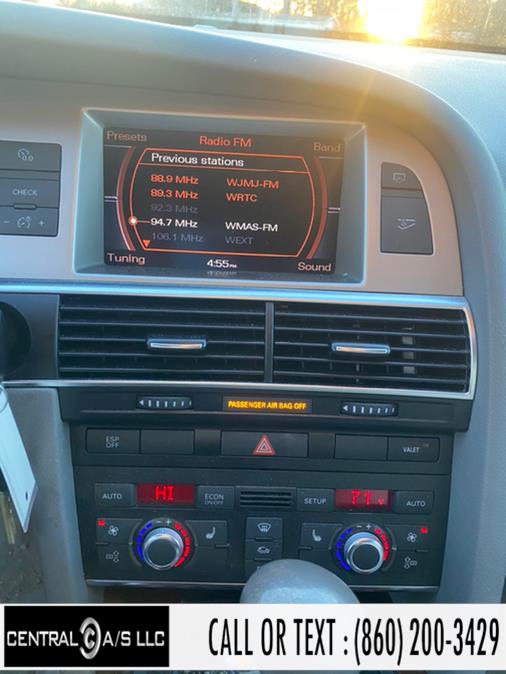 2007 Audi A6 4dr Sdn 3.2L quattro, available for sale in East Windsor, Connecticut | Central A/S LLC. East Windsor, Connecticut 2007 Audi A6 4dr Sdn 3.2L quattro, available for sale in East Windsor, Connecticut | Central A/S LLC. East Windsor, Connecticut