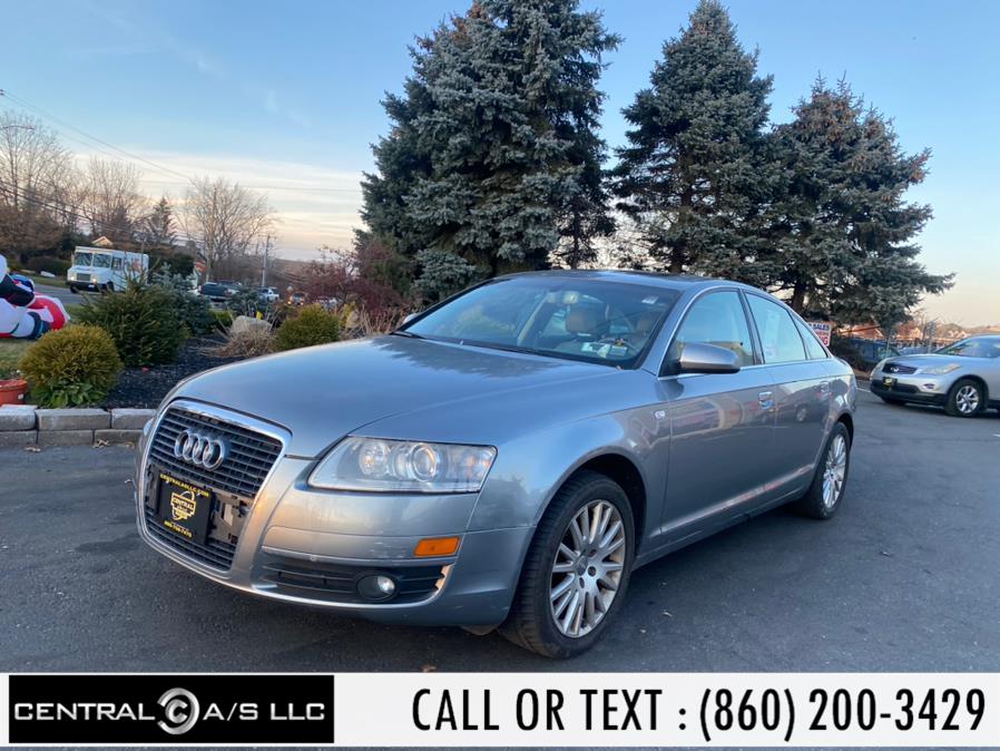 2007 Audi A6 4dr Sdn 3.2L quattro, available for sale in East Windsor, Connecticut | Central A/S LLC. East Windsor, Connecticut 2007 Audi A6 4dr Sdn 3.2L quattro, available for sale in East Windsor, Connecticut | Central A/S LLC. East Windsor, Connecticut