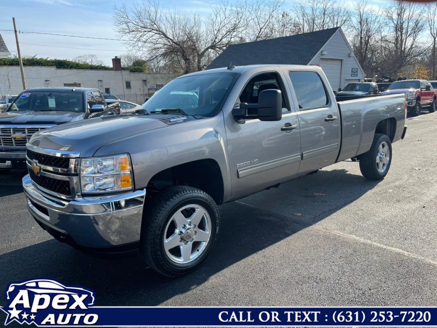 2012 Chevrolet Silverado 2500HD 4WD Crew Cab 167.7" LT, available for sale in Selden, New York | Apex Auto. Selden, New York