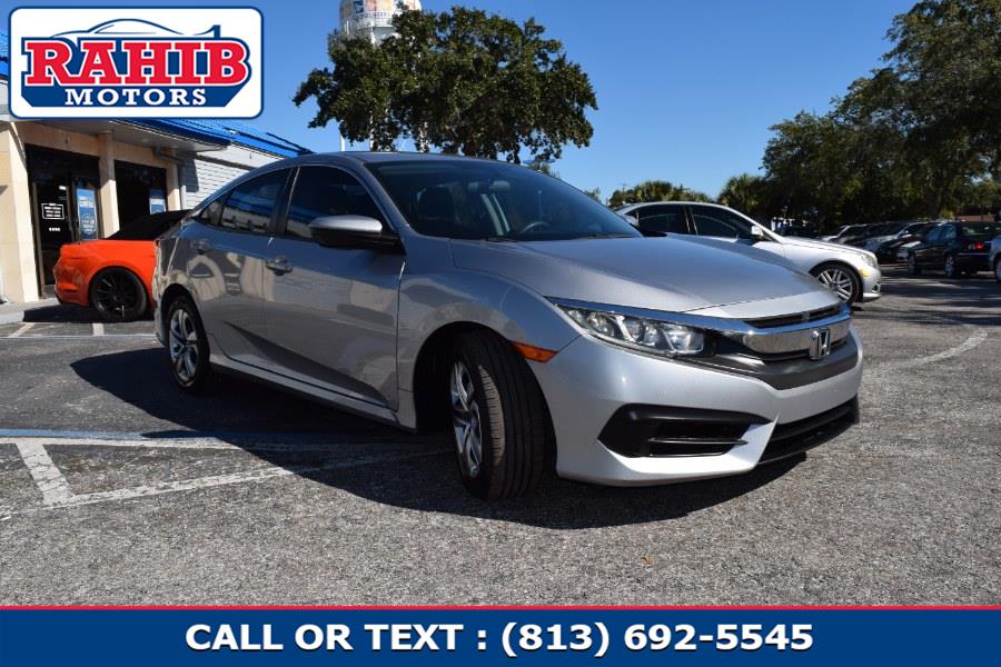 2016 Honda Civic Sedan 4dr CVT LX, available for sale in Winter Park, Florida | Rahib Motors. Winter Park, Florida