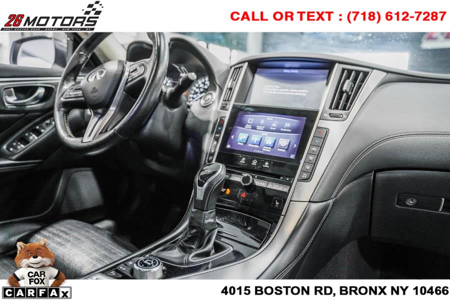 Used INFINITI Q50 3.0t LUXE AWD 2018 | 26 Motors Corp. Bronx, New York Used INFINITI Q50 3.0t LUXE AWD 2018 | 26 Motors Corp. Bronx, New York