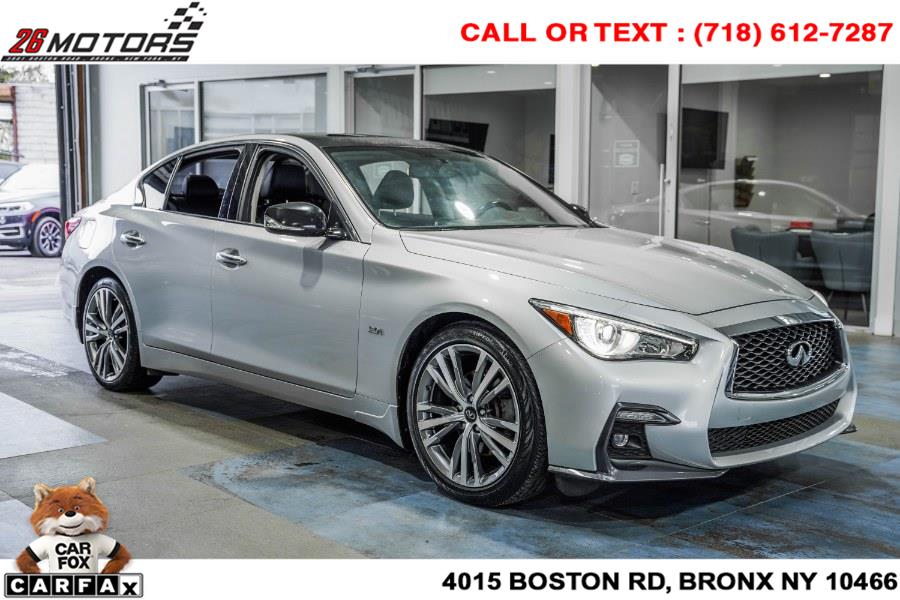 Used INFINITI Q50 3.0t LUXE AWD 2018 | 26 Motors Corp. Bronx, New York Used INFINITI Q50 3.0t LUXE AWD 2018 | 26 Motors Corp. Bronx, New York
