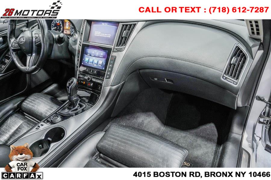 Used INFINITI Q50 3.0t LUXE AWD 2018 | 26 Motors Corp. Bronx, New York Used INFINITI Q50 3.0t LUXE AWD 2018 | 26 Motors Corp. Bronx, New York