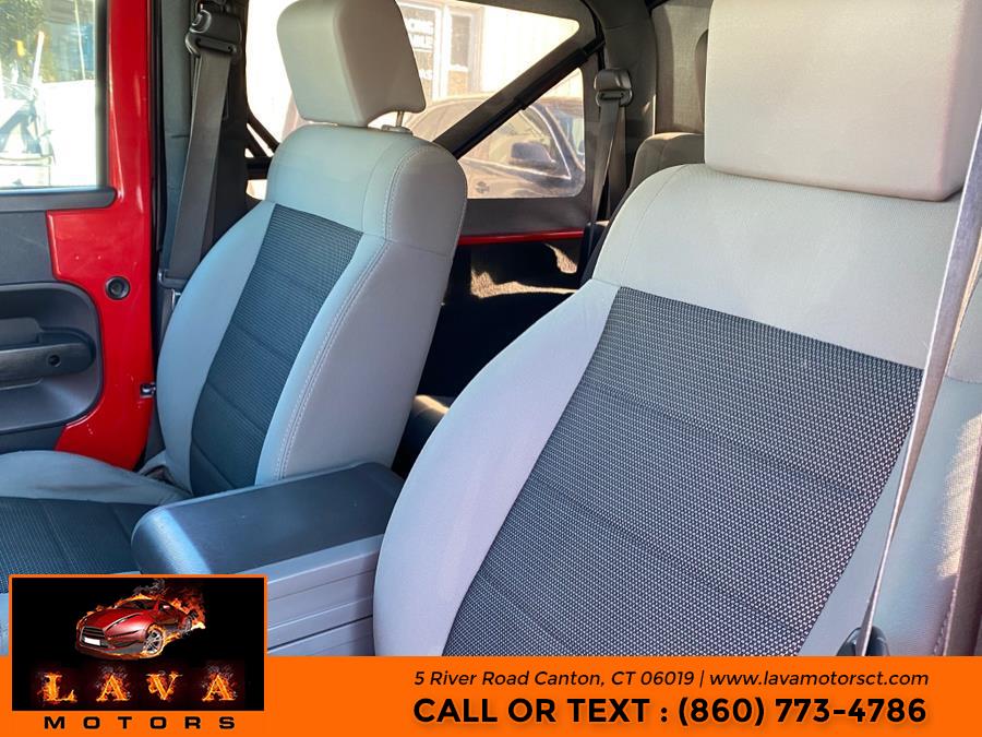 2008 Jeep Wrangler 4WD 2dr X, available for sale in Canton, Connecticut | Lava Motors. Canton, Connecticut 2008 Jeep Wrangler 4WD 2dr X, available for sale in Canton, Connecticut | Lava Motors. Canton, Connecticut
