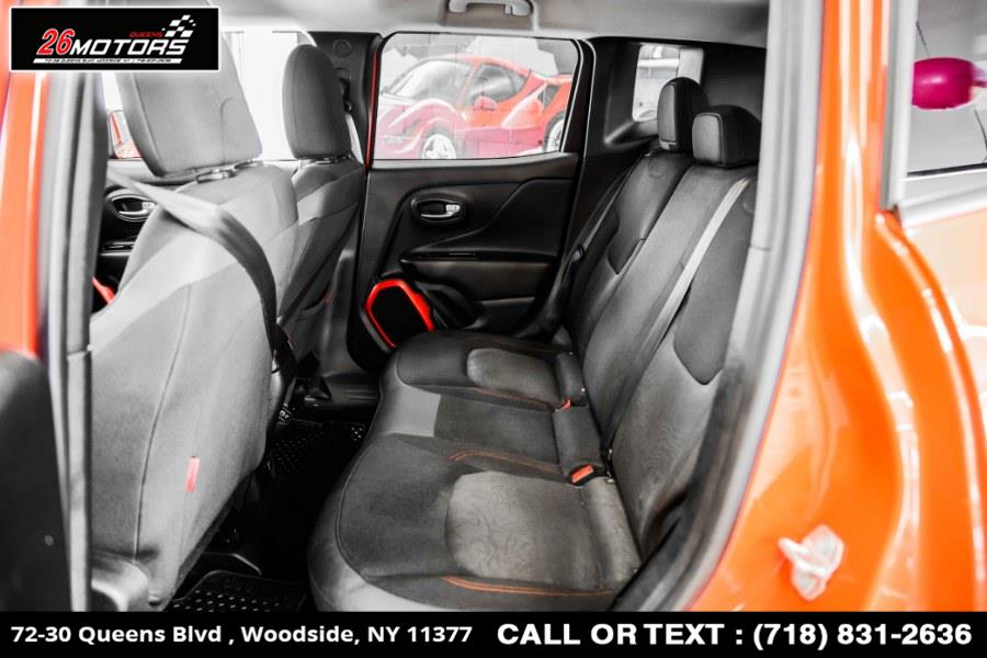 2018 Jeep Renegade Trailhawk 4x4, available for sale in Woodside, New York | 26 Motors Queens. Woodside, New York 2018 Jeep Renegade Trailhawk 4x4, available for sale in Woodside, New York | 26 Motors Queens. Woodside, New York