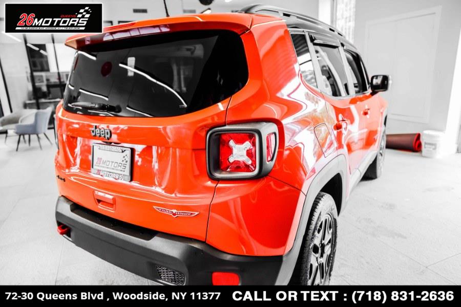 2018 Jeep Renegade Trailhawk 4x4, available for sale in Woodside, New York | 26 Motors Queens. Woodside, New York 2018 Jeep Renegade Trailhawk 4x4, available for sale in Woodside, New York | 26 Motors Queens. Woodside, New York