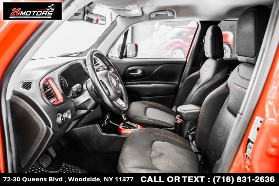 2018 Jeep Renegade Trailhawk 4x4, available for sale in Woodside, New York | 26 Motors Queens. Woodside, New York 2018 Jeep Renegade Trailhawk 4x4, available for sale in Woodside, New York | 26 Motors Queens. Woodside, New York