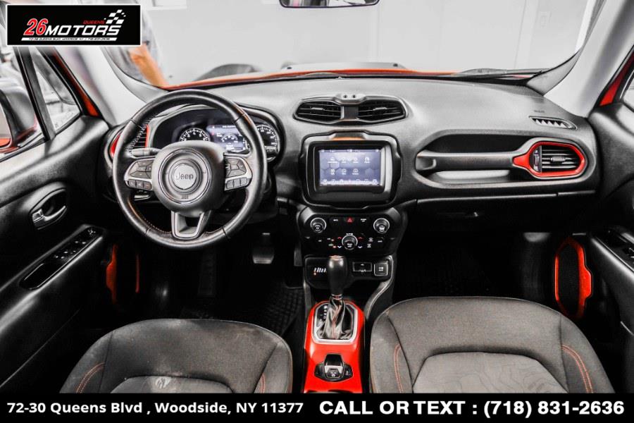 2018 Jeep Renegade Trailhawk 4x4, available for sale in Woodside, New York | 26 Motors Queens. Woodside, New York 2018 Jeep Renegade Trailhawk 4x4, available for sale in Woodside, New York | 26 Motors Queens. Woodside, New York