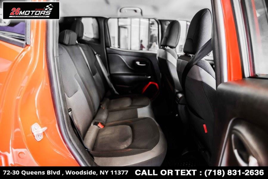 2018 Jeep Renegade Trailhawk 4x4, available for sale in Woodside, New York | 26 Motors Queens. Woodside, New York 2018 Jeep Renegade Trailhawk 4x4, available for sale in Woodside, New York | 26 Motors Queens. Woodside, New York