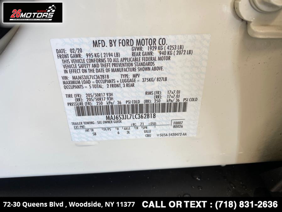 Used Ford EcoSport SES 4WD 2020 | 26 Motors Queens. Woodside, New York Used Ford EcoSport SES 4WD 2020 | 26 Motors Queens. Woodside, New York
