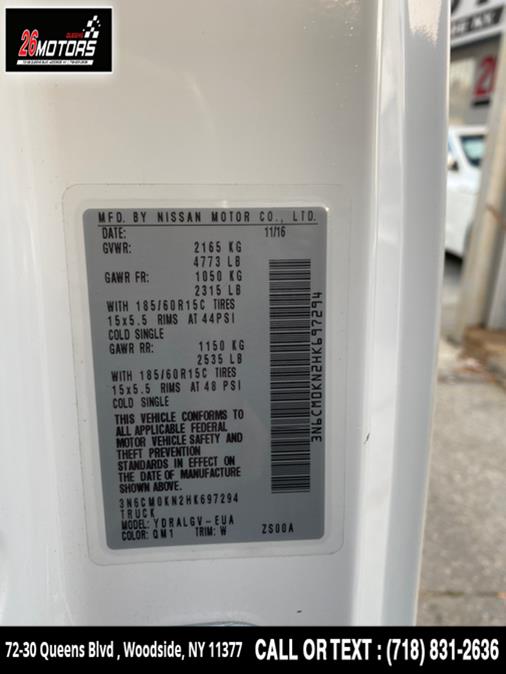 Used Nissan NV200 Compact Cargo I4 S 2017 | 26 Motors Queens. Woodside, New York Used Nissan NV200 Compact Cargo I4 S 2017 | 26 Motors Queens. Woodside, New York