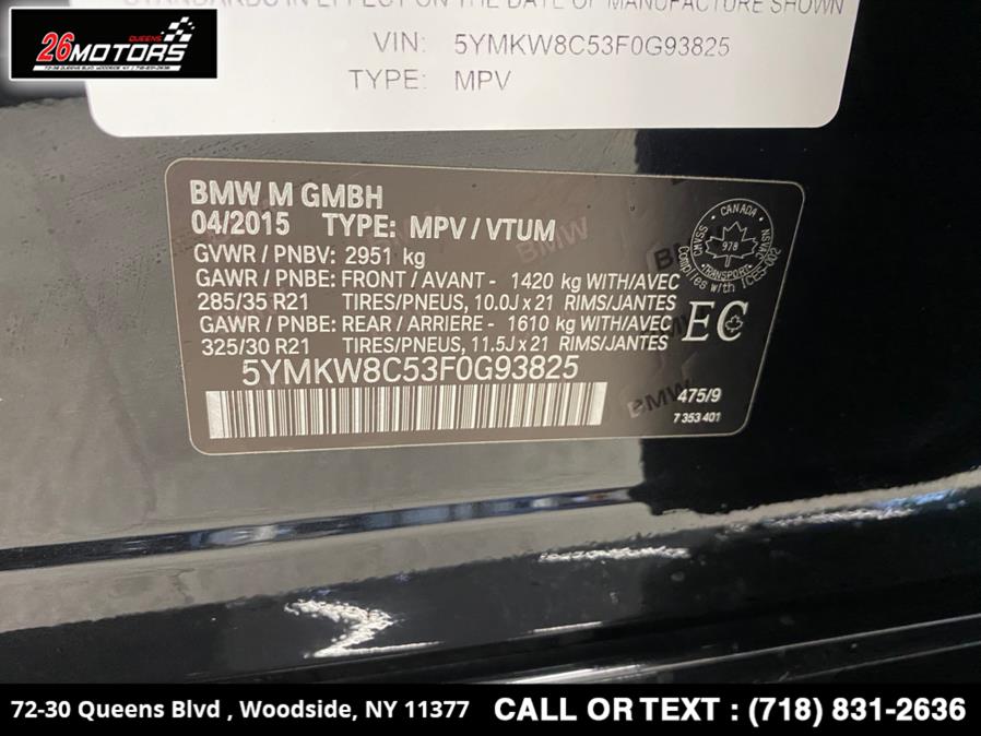 Used BMW X6 M AWD 4dr 2015 | 26 Motors Queens. Woodside, New York Used BMW X6 M AWD 4dr 2015 | 26 Motors Queens. Woodside, New York