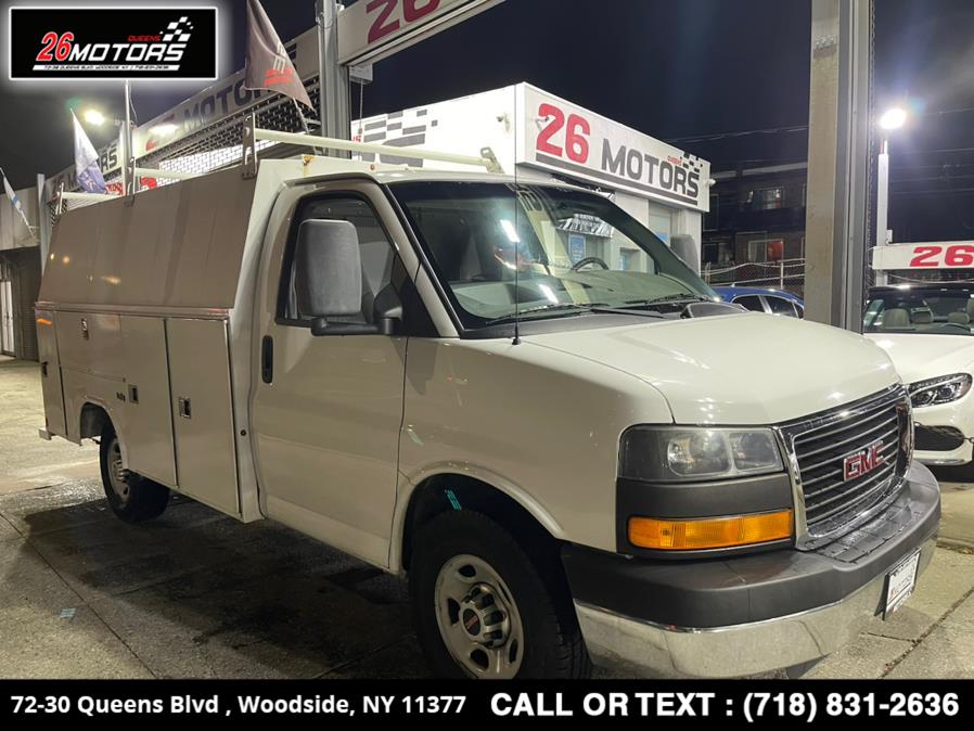 Used GMC Savana Commercial Cutaway 3500 Van 139" 2014 | 26 Motors Queens. Woodside, New York Used GMC Savana Commercial Cutaway 3500 Van 139" 2014 | 26 Motors Queens. Woodside, New York