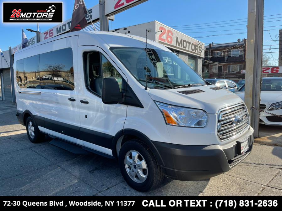 Used Ford Transit Passenger Wagon T-350 148" Med Roof XLT Sliding RH Dr 2019 | 26 Motors Queens. Woodside, New York Used Ford Transit Passenger Wagon T-350 148" Med Roof XLT Sliding RH Dr 2019 | 26 Motors Queens. Woodside, New York