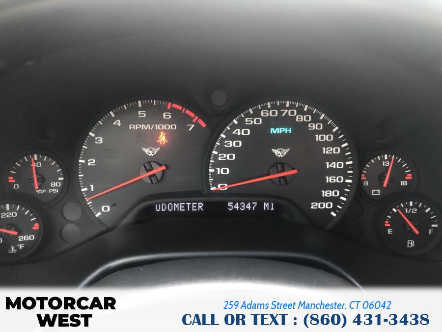 2004 Chevrolet Corvette 2dr Cpe, available for sale in Manchester, Connecticut | Motorcar West. Manchester, Connecticut 2004 Chevrolet Corvette 2dr Cpe, available for sale in Manchester, Connecticut | Motorcar West. Manchester, Connecticut