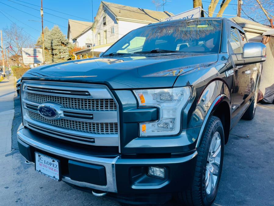 Used Ford F-150 4WD SuperCrew 145" Platinum 2015 | JC Lopez Auto Sales Corp. Port Chester, New York Used Ford F-150 4WD SuperCrew 145" Platinum 2015 | JC Lopez Auto Sales Corp. Port Chester, New York