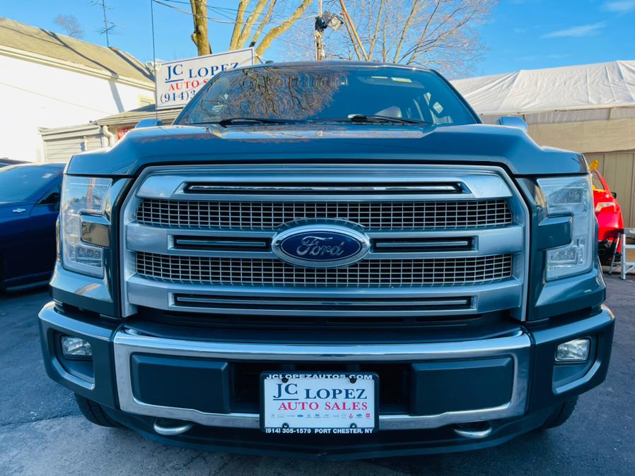 Used Ford F-150 4WD SuperCrew 145" Platinum 2015 | JC Lopez Auto Sales Corp. Port Chester, New York Used Ford F-150 4WD SuperCrew 145" Platinum 2015 | JC Lopez Auto Sales Corp. Port Chester, New York