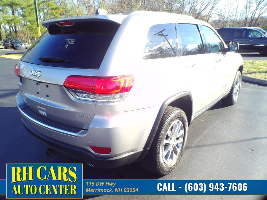 Used Jeep Grand Cherokee 4WD 4dr Limited 2015 | RH Cars LLC. Merrimack, New Hampshire Used Jeep Grand Cherokee 4WD 4dr Limited 2015 | RH Cars LLC. Merrimack, New Hampshire