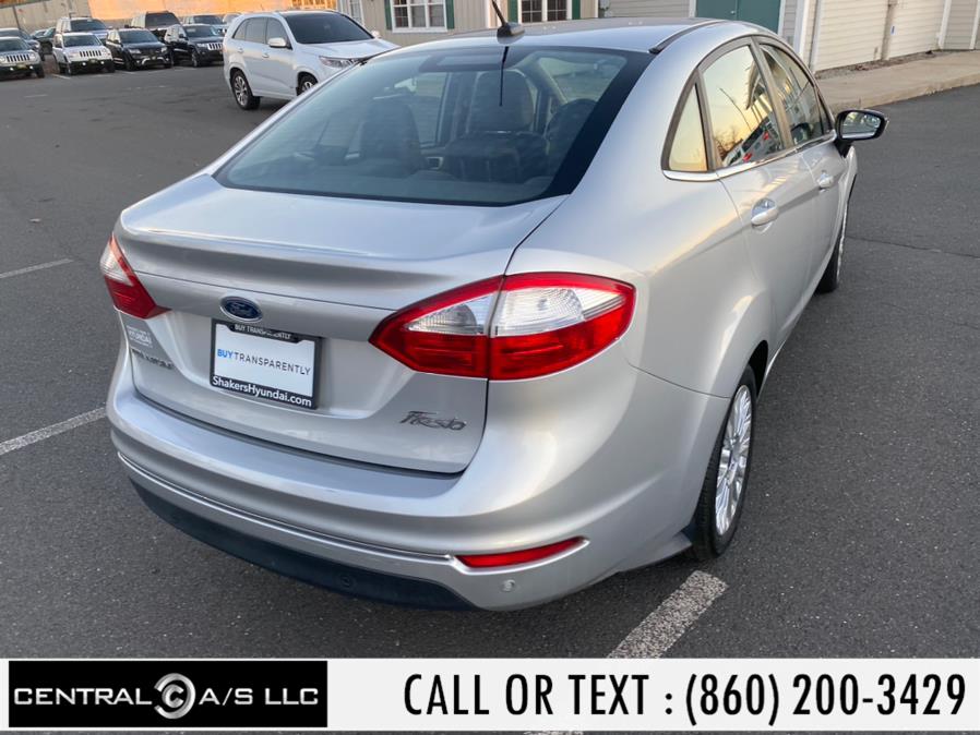2014 Ford Fiesta 4dr Sdn Titanium, available for sale in East Windsor, Connecticut | Central A/S LLC. East Windsor, Connecticut 2014 Ford Fiesta 4dr Sdn Titanium, available for sale in East Windsor, Connecticut | Central A/S LLC. East Windsor, Connecticut