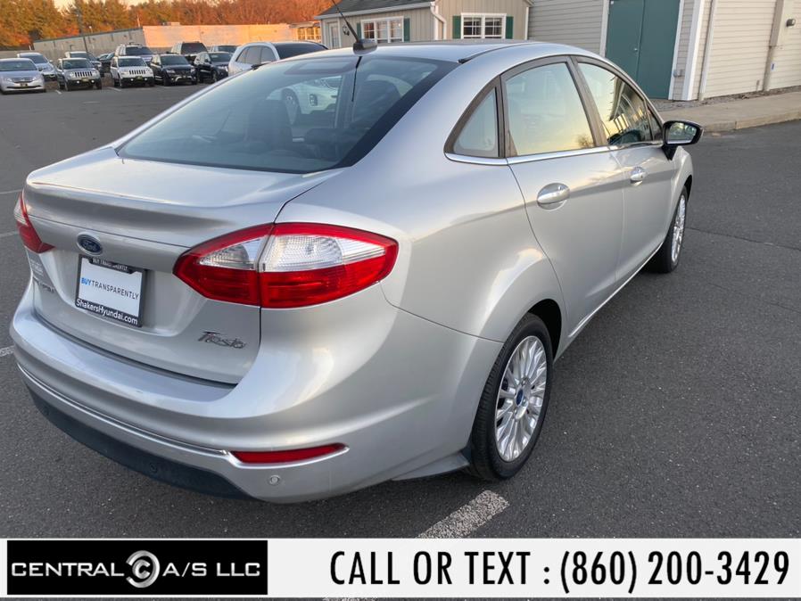 2014 Ford Fiesta 4dr Sdn Titanium, available for sale in East Windsor, Connecticut | Central A/S LLC. East Windsor, Connecticut 2014 Ford Fiesta 4dr Sdn Titanium, available for sale in East Windsor, Connecticut | Central A/S LLC. East Windsor, Connecticut