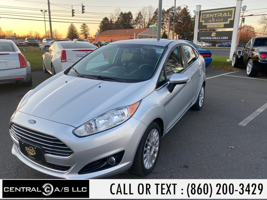 2014 Ford Fiesta 4dr Sdn Titanium, available for sale in East Windsor, Connecticut | Central A/S LLC. East Windsor, Connecticut