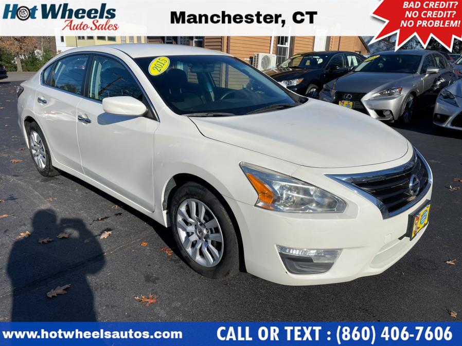 Used Nissan Altima 4dr Sdn I4 2.5 S 2015 | Hot Wheels Auto Sales LLC. Manchester, Connecticut
