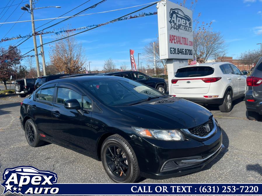2013 Honda Civic Sdn 4dr Man LX, available for sale in Selden, New York | Apex Auto. Selden, New York 2013 Honda Civic Sdn 4dr Man LX, available for sale in Selden, New York | Apex Auto. Selden, New York