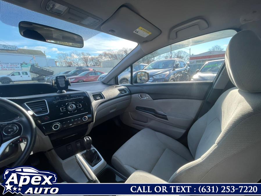 2013 Honda Civic Sdn 4dr Man LX, available for sale in Selden, New York | Apex Auto. Selden, New York 2013 Honda Civic Sdn 4dr Man LX, available for sale in Selden, New York | Apex Auto. Selden, New York
