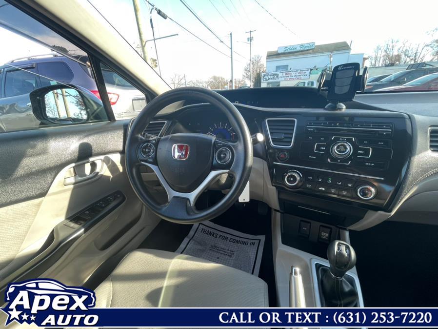 2013 Honda Civic Sdn 4dr Man LX, available for sale in Selden, New York | Apex Auto. Selden, New York 2013 Honda Civic Sdn 4dr Man LX, available for sale in Selden, New York | Apex Auto. Selden, New York