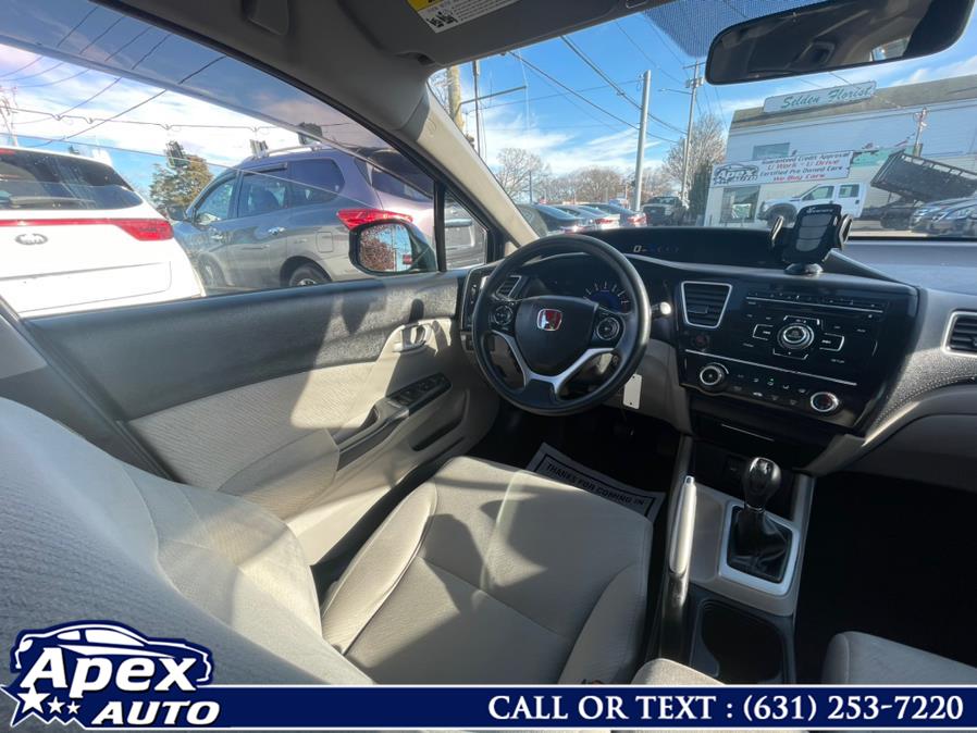 2013 Honda Civic Sdn 4dr Man LX, available for sale in Selden, New York | Apex Auto. Selden, New York 2013 Honda Civic Sdn 4dr Man LX, available for sale in Selden, New York | Apex Auto. Selden, New York