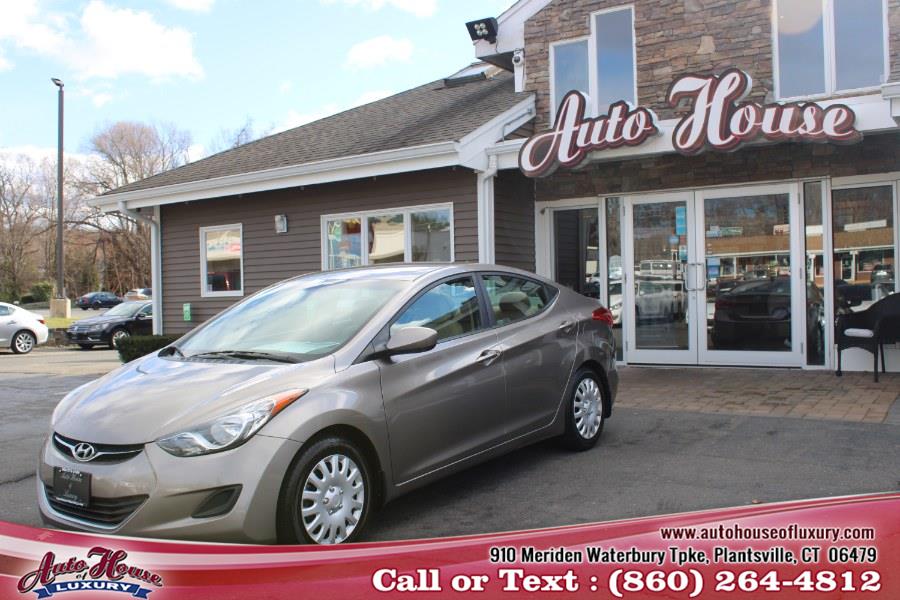 2013 Hyundai Elantra 4dr Sdn Man GLS, available for sale in Plantsville, Connecticut | Auto House of Luxury. Plantsville, Connecticut