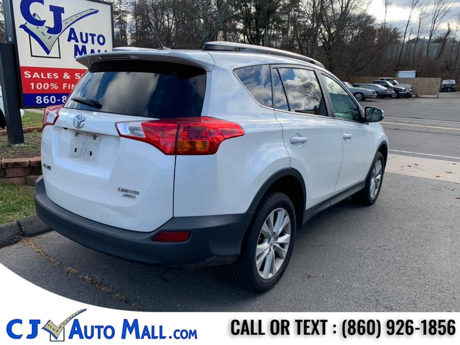 Used Toyota RAV4 AWD 4dr Limited (Natl) 2013 | CJ Auto Mall. Bristol, Connecticut Used Toyota RAV4 AWD 4dr Limited (Natl) 2013 | CJ Auto Mall. Bristol, Connecticut