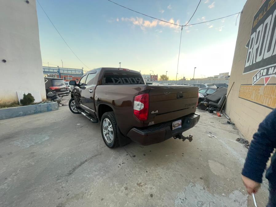 Used Toyota Tundra 4WD Truck CrewMax 5.7L V8 6-Spd AT Platinum (Natl) 2016 | Brooklyn Auto Mall LLC. Brooklyn, New York Used Toyota Tundra 4WD Truck CrewMax 5.7L V8 6-Spd AT Platinum (Natl) 2016 | Brooklyn Auto Mall LLC. Brooklyn, New York