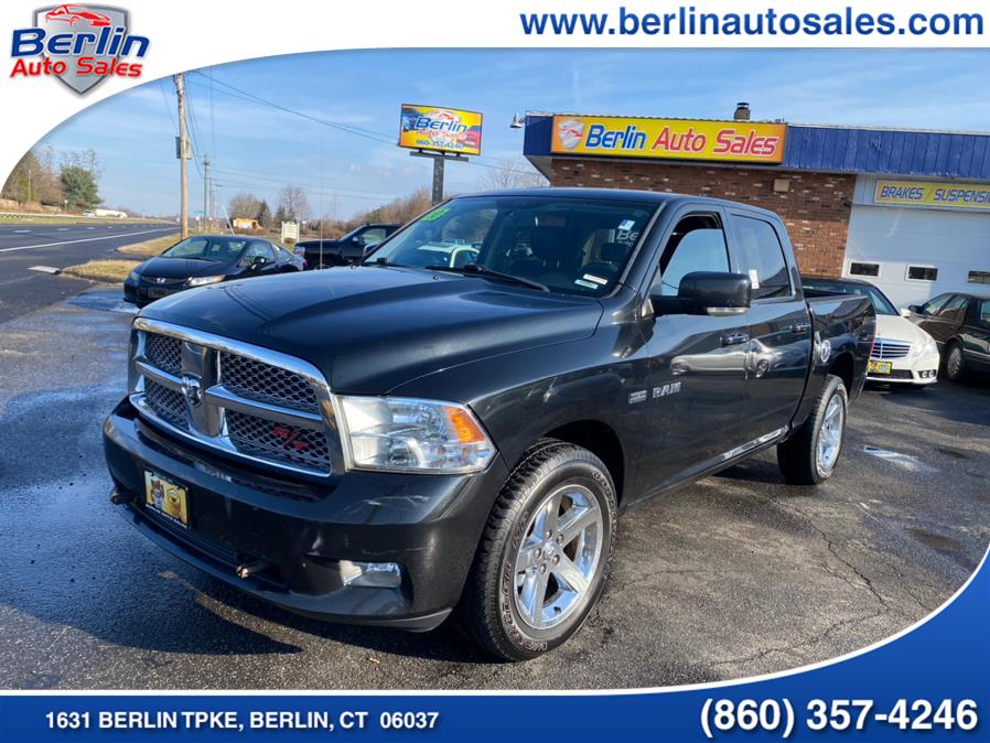 2010 Dodge Ram 1500 4WD Crew Cab 140.5" SLT, available for sale in Berlin, Connecticut | Berlin Auto Sales LLC. Berlin, Connecticut