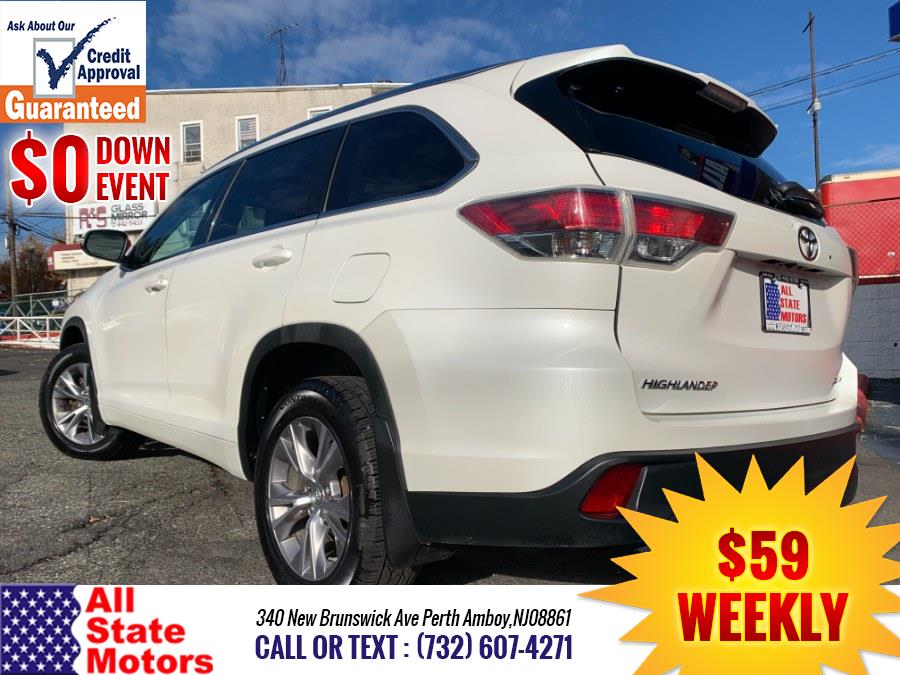 2015 Toyota Highlander AWD 4dr V6 XLE (Natl), available for sale in Perth Amboy, New Jersey | All State Motor Inc. Perth Amboy, New Jersey 2015 Toyota Highlander AWD 4dr V6 XLE (Natl), available for sale in Perth Amboy, New Jersey | All State Motor Inc. Perth Amboy, New Jersey