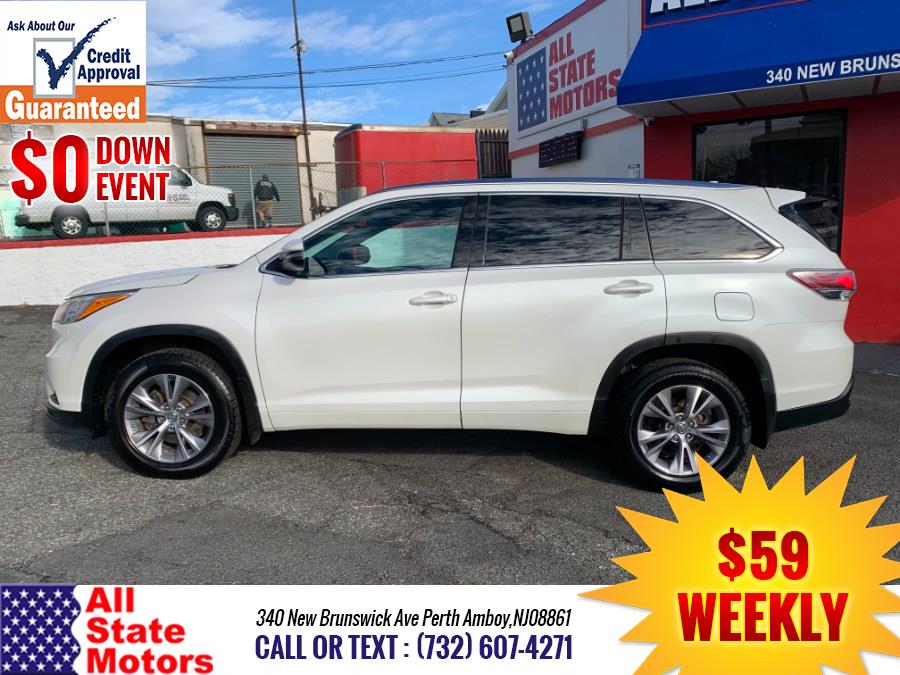 2015 Toyota Highlander AWD 4dr V6 XLE (Natl), available for sale in Perth Amboy, New Jersey | All State Motor Inc. Perth Amboy, New Jersey 2015 Toyota Highlander AWD 4dr V6 XLE (Natl), available for sale in Perth Amboy, New Jersey | All State Motor Inc. Perth Amboy, New Jersey