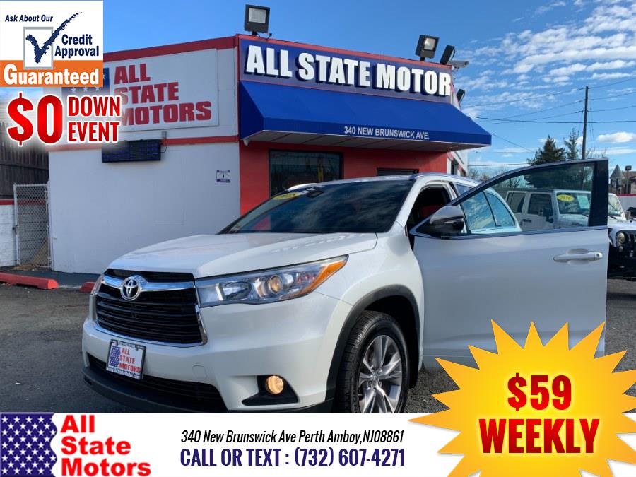 2015 Toyota Highlander AWD 4dr V6 XLE (Natl), available for sale in Perth Amboy, New Jersey | All State Motor Inc. Perth Amboy, New Jersey 2015 Toyota Highlander AWD 4dr V6 XLE (Natl), available for sale in Perth Amboy, New Jersey | All State Motor Inc. Perth Amboy, New Jersey