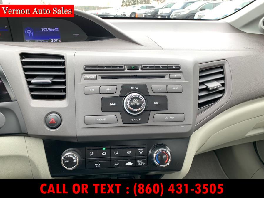 2012 Honda Civic Sdn 4dr Auto EX-L, available for sale in Manchester, Connecticut | Vernon Auto Sale & Service. Manchester, Connecticut 2012 Honda Civic Sdn 4dr Auto EX-L, available for sale in Manchester, Connecticut | Vernon Auto Sale & Service. Manchester, Connecticut