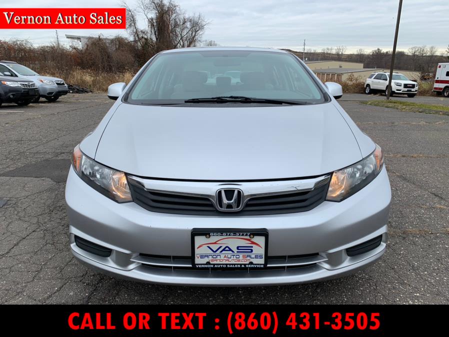 2012 Honda Civic Sdn 4dr Auto EX-L, available for sale in Manchester, Connecticut | Vernon Auto Sale & Service. Manchester, Connecticut 2012 Honda Civic Sdn 4dr Auto EX-L, available for sale in Manchester, Connecticut | Vernon Auto Sale & Service. Manchester, Connecticut