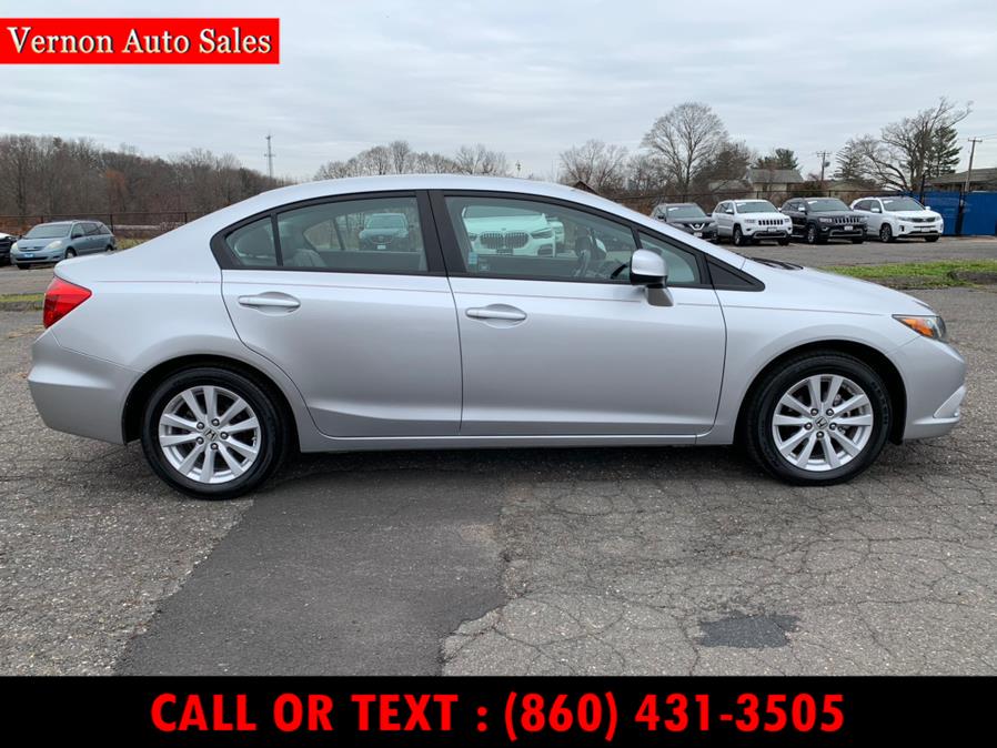 2012 Honda Civic Sdn 4dr Auto EX-L, available for sale in Manchester, Connecticut | Vernon Auto Sale & Service. Manchester, Connecticut 2012 Honda Civic Sdn 4dr Auto EX-L, available for sale in Manchester, Connecticut | Vernon Auto Sale & Service. Manchester, Connecticut